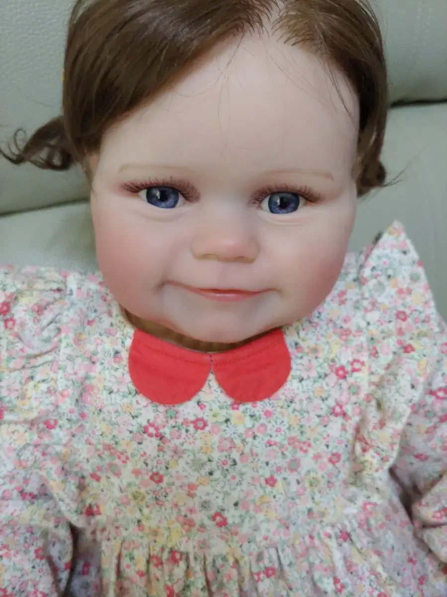 Ribbon Doll Princess Doll 60cm Bongtong Baby Girl Doll Vomit Baby Doll
