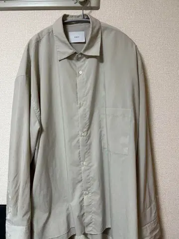 오버사이즈 다운 팻 셔츠