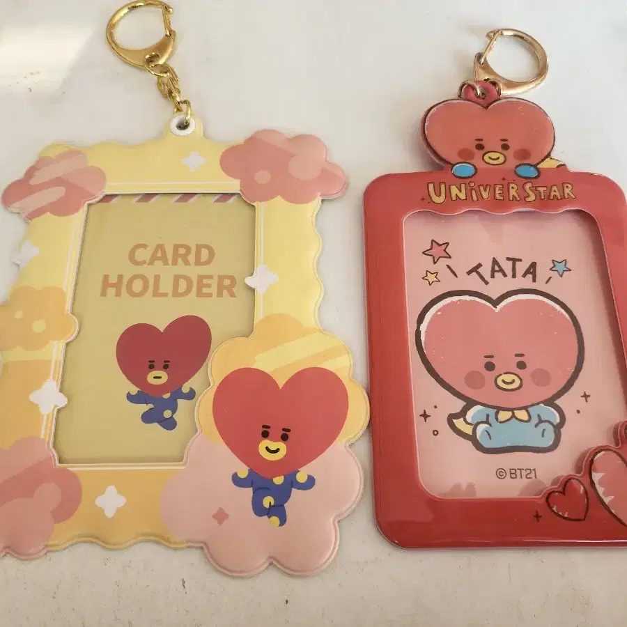 방탄소년단 bt21 타타 뷔 태형 포카 홀더