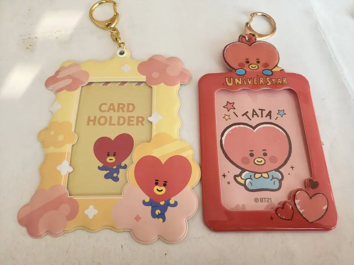 방탄소년단 bt21 타타 뷔 태형 포카 홀더