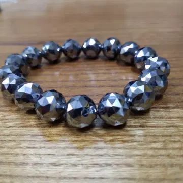 테라헤르츠 컷 팔찌 12mm 구슬 16cm