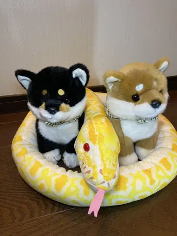 봉제 인형 마메시바 뱀
