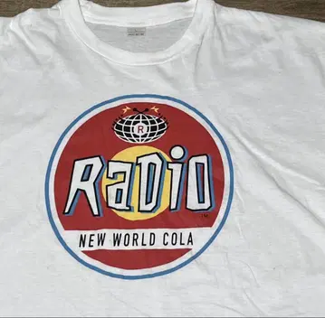 라디오 RADIO 코카콜라 티셔츠 90년대 Y2K 빈티지