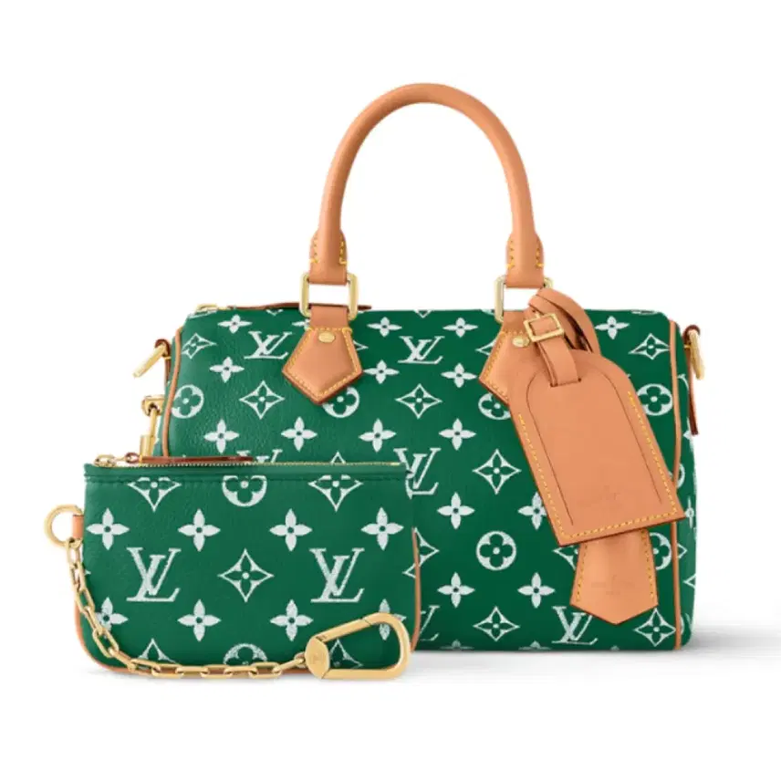 루이비통 Louis Vuitton Speedy P9 스피디 반둘리에 그린 사진 6