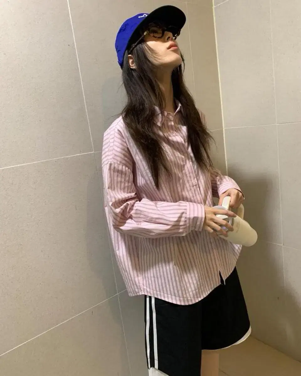 릿킴 mellow stripe shirt