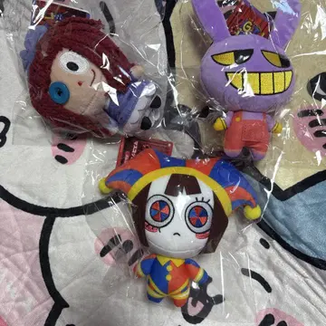 어메이징 디지털 서커스 봉제 인형 3개 세트