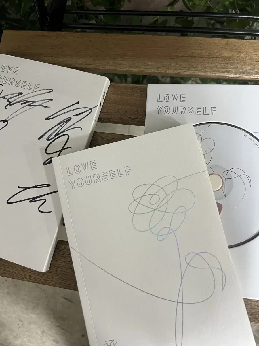 BTS autograph sign album signature +Photocard Film