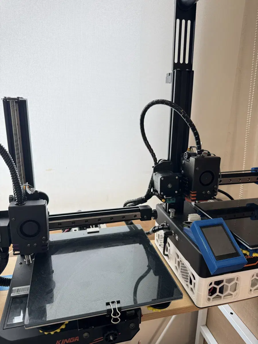 킹룬 3d프린터 2대