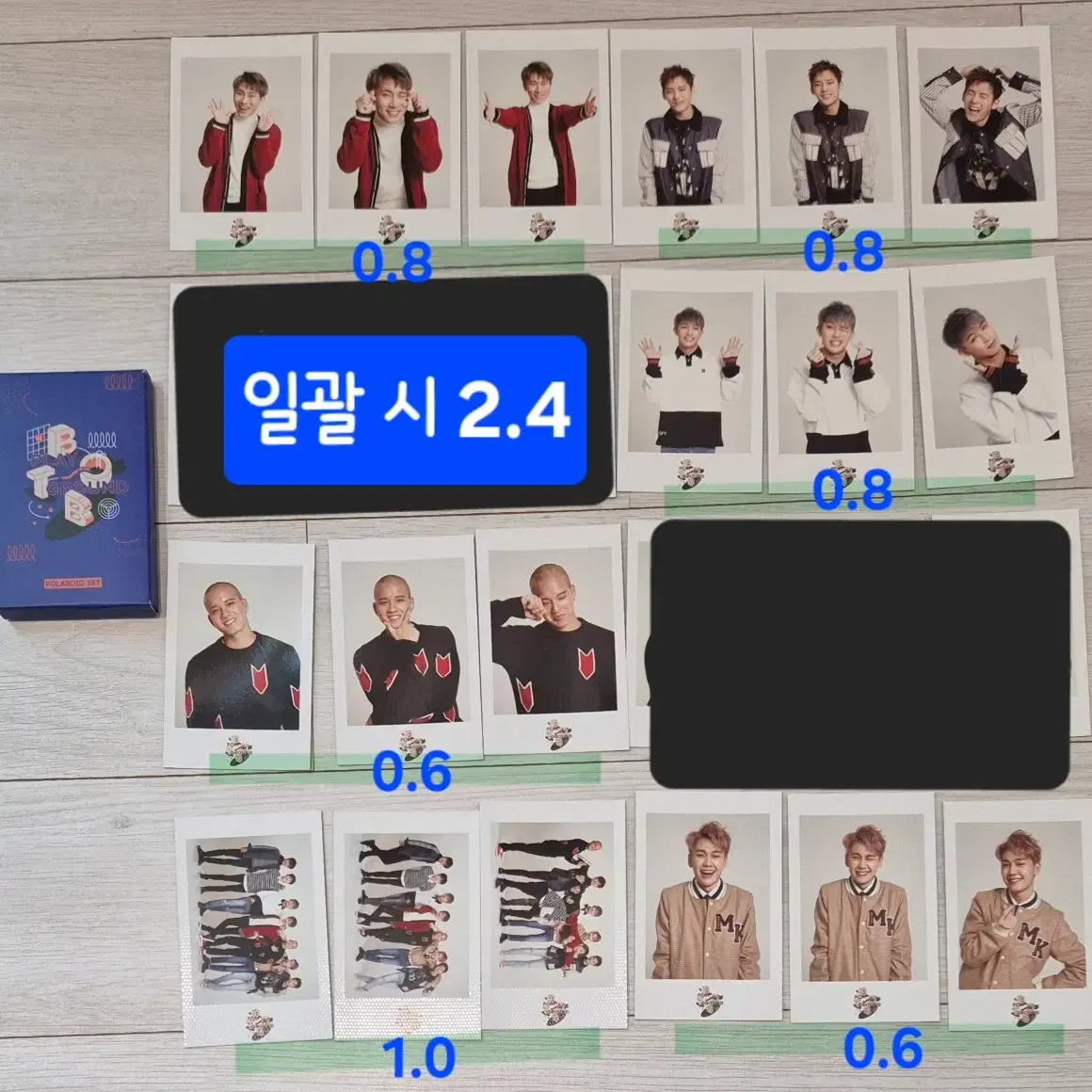 BTOB | 비투비 BTOB Playground polaroid 2 seo eunkwang lee