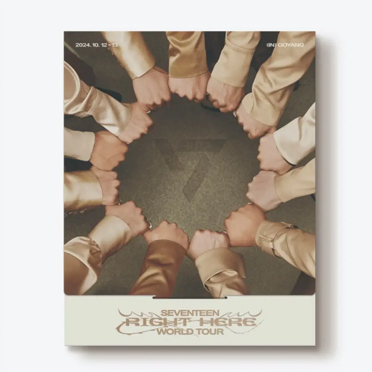 구매완) 세븐틴 라잇히어 고양콘 디코 디비디 분철