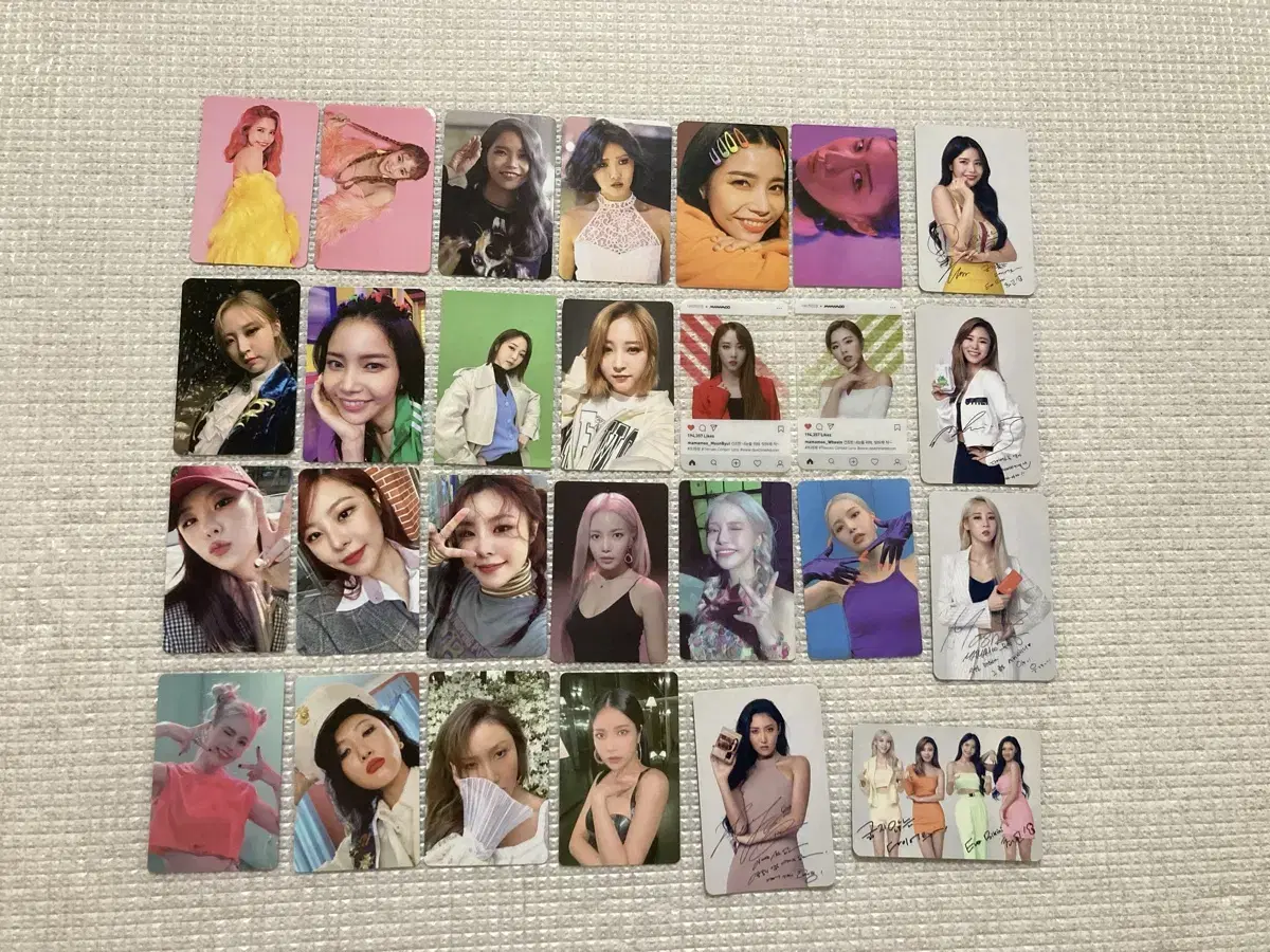마마무 포카 일괄