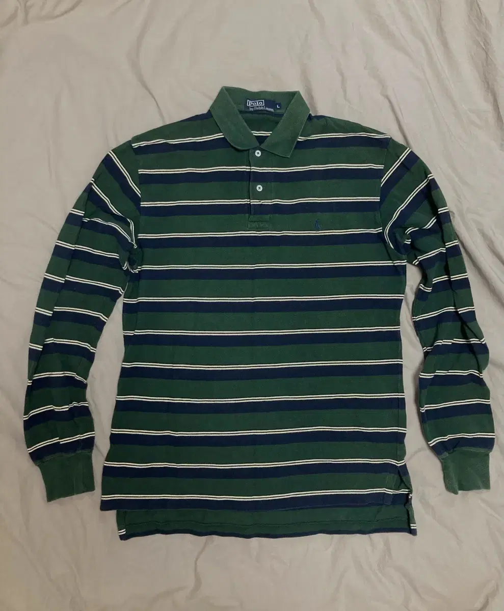 폴로랄프로렌 polo 긴팔 pk 스트라이프 티셔츠 L