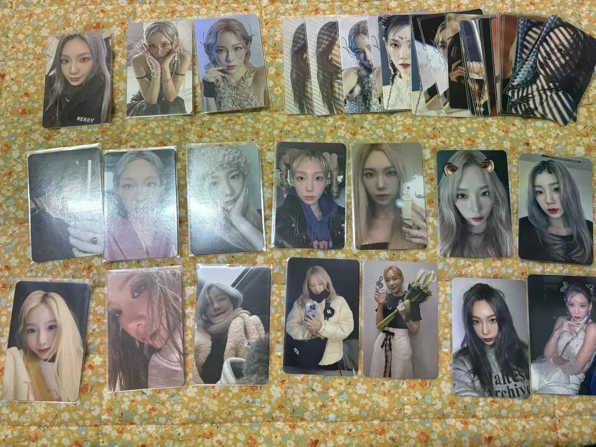 소녀시대 태연 INVU 활동 포카 + 앨범