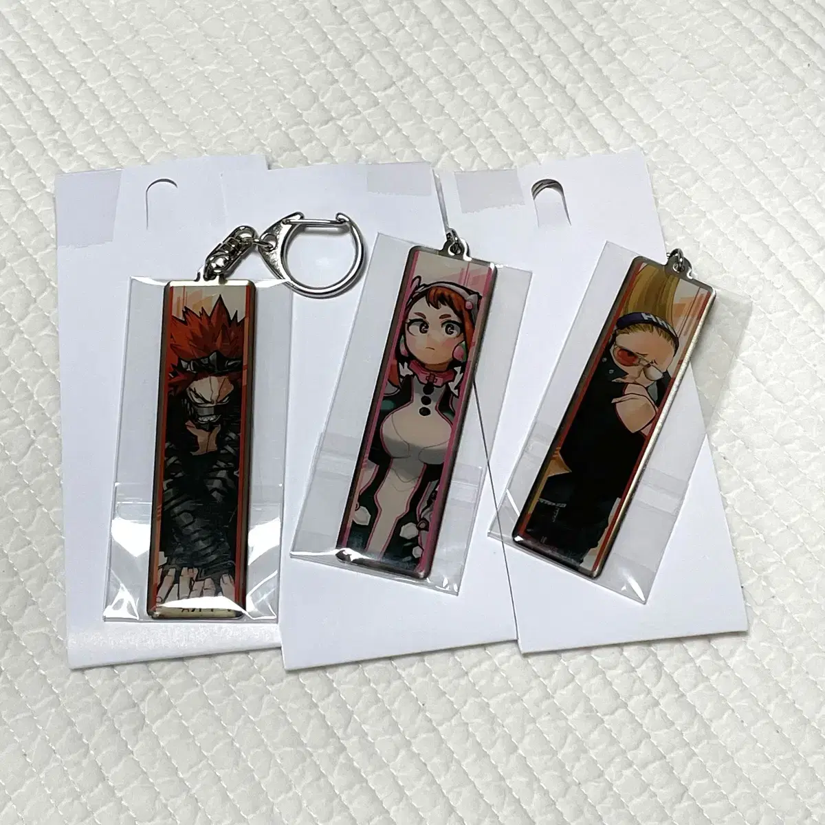 Hiroaka Nahia Metal Keyring Collection Kirishima Uraraka Present Mike