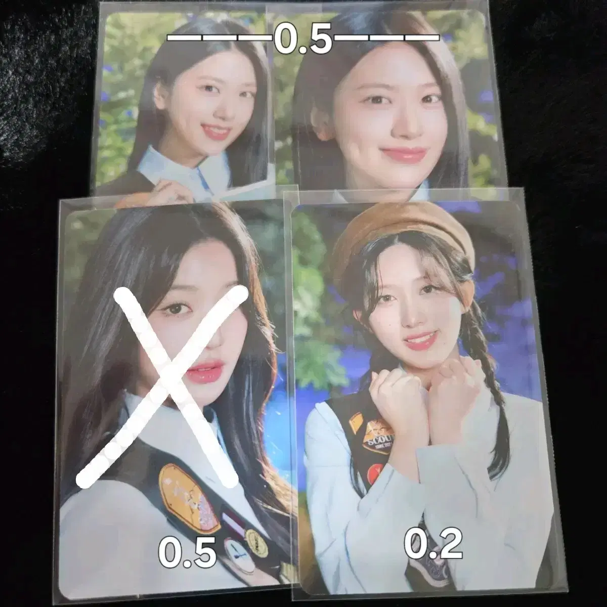 아이브 팬콘 엠디 랜덤팩 유진 가을 원영 포카 양도