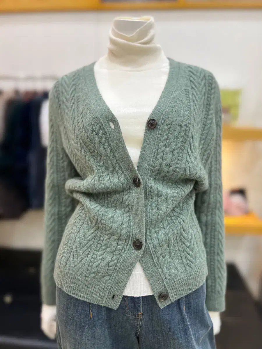 (New Product) Keith Cashmere V-Neck Cardigan