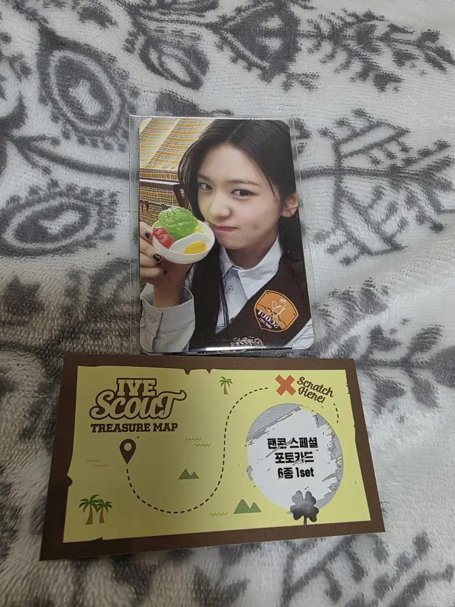 아이브 팬콘 다이브존 2일차 포카 세트 양도