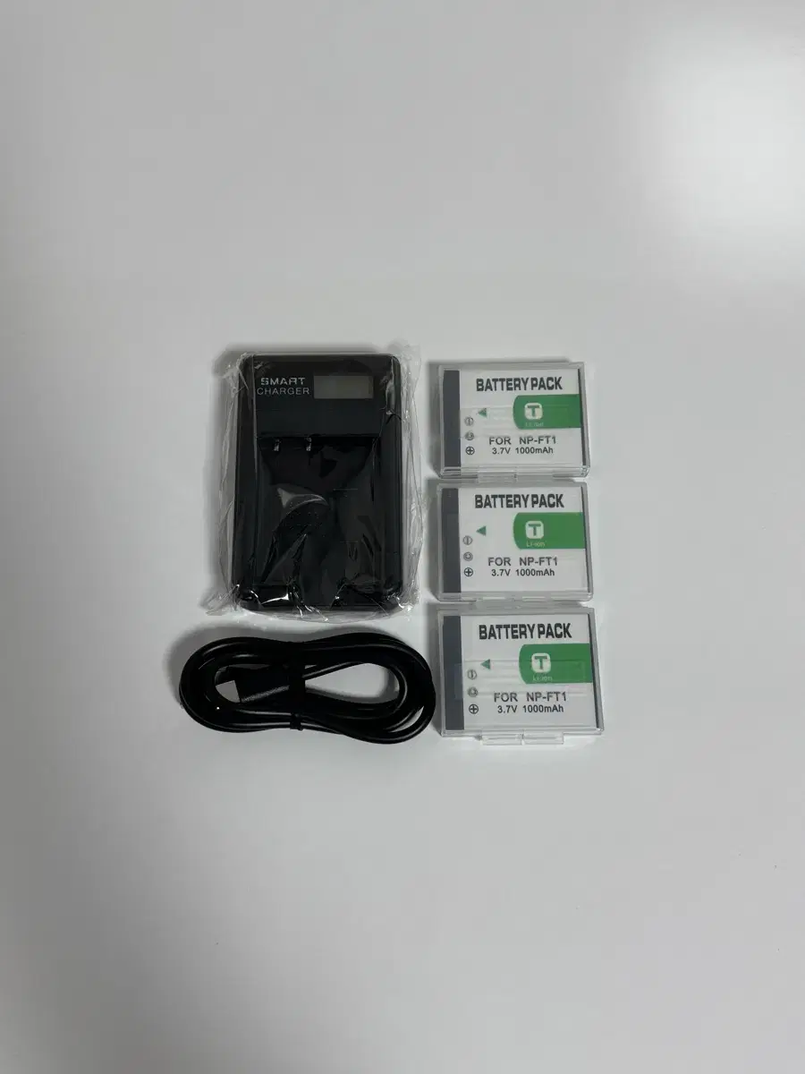 Sony NP-FT1 Battery Charger Set of 3