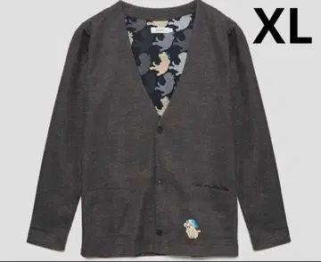 닌자 타마란타로 헤무헤무|더블 페이스 가디건 남녀 공용 XL 새상품