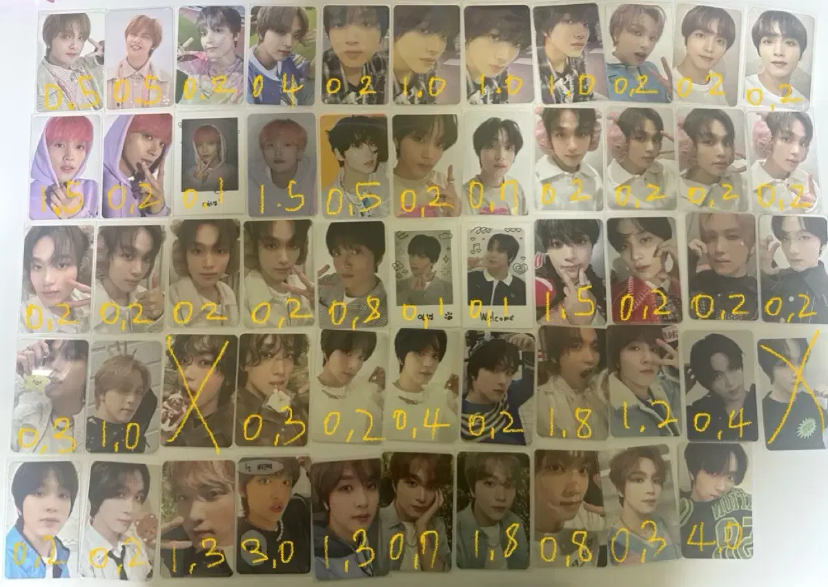 엔시티 해찬 마크 천러 재민 제노 도영 정우 재현 포카 양도