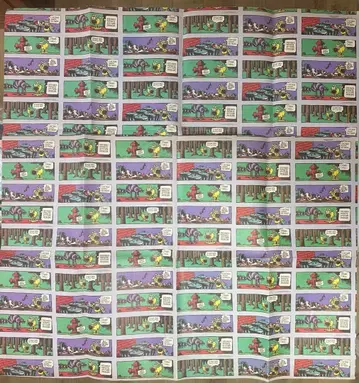 빈티지 그리미 카트 랩핑 페이퍼 마더 구스 그리미