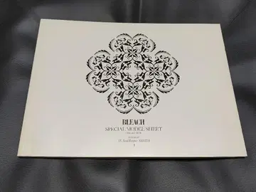 네이비 나염 소스케 소책자 블리치 설정 자료 네리엘 니에 마유리