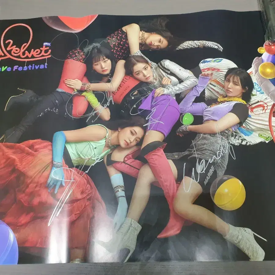 Shop red velvet signed on Bunjang Global Site - No more Korean