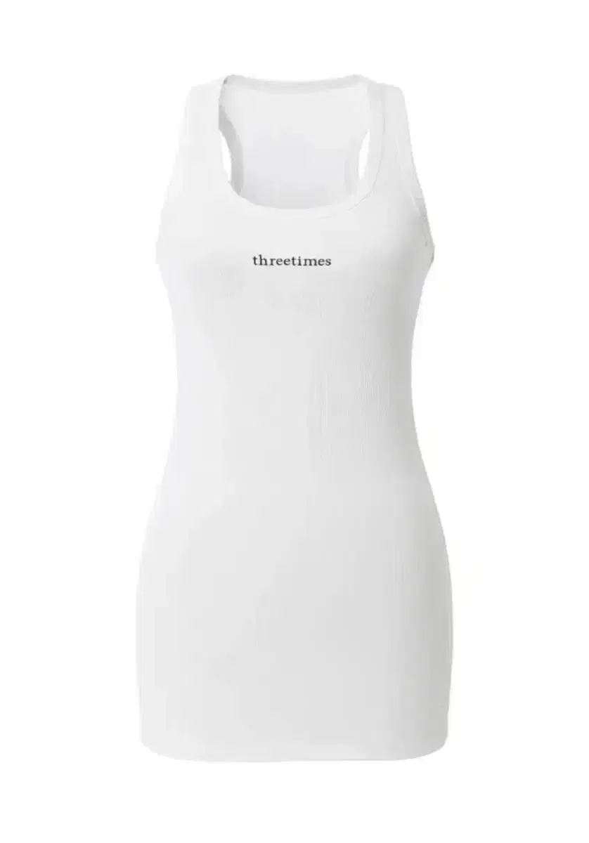 threetimes logo tank top M threetimes logo tank top