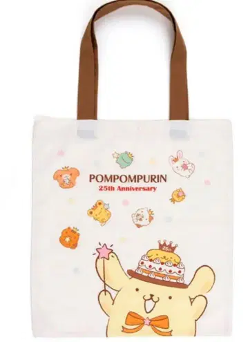 폼폼푸딩 25주년 토트백