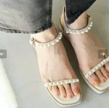 르 탈론 플랫 샌들 인기 내추럴 L