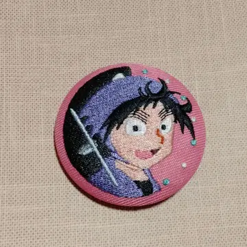 닌자 타마란타로 자수 캔뱃지 구키치 히로스케