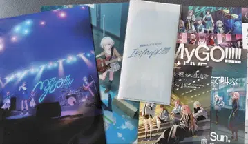 뱅드림 MyGO 극장판 예매권 혜택 클리어 파일 플라이어