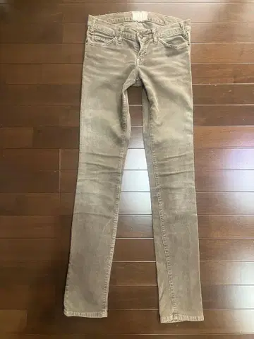 수입 코듀로이 스키니 팬츠 베이지