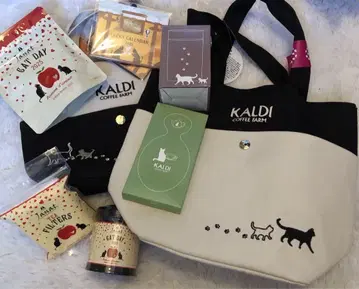 KALDI 칼디 고양이의 날 백 프리미엄 백 2개 세트
