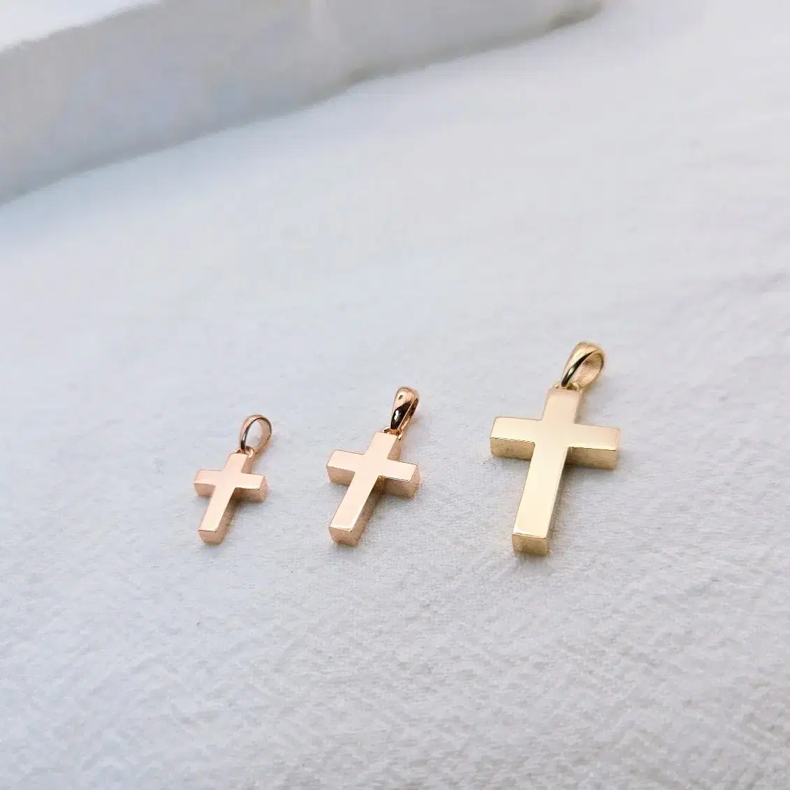 14k 십자가 펜던트 (소)