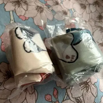 mofusand 새상품 에코백 2개 캡슐 토이