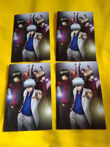 사카타 긴토키 은혼 자켓 4개 세트 오키타 소고 히지카타 토시로