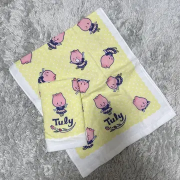 하우스텐보스 베이비 츄리 거즈 페이스 타월 2장 세트