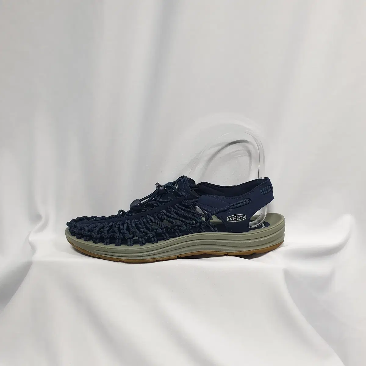 빈티지하서 260 킨 keen 유니크 샌들 드레스블루