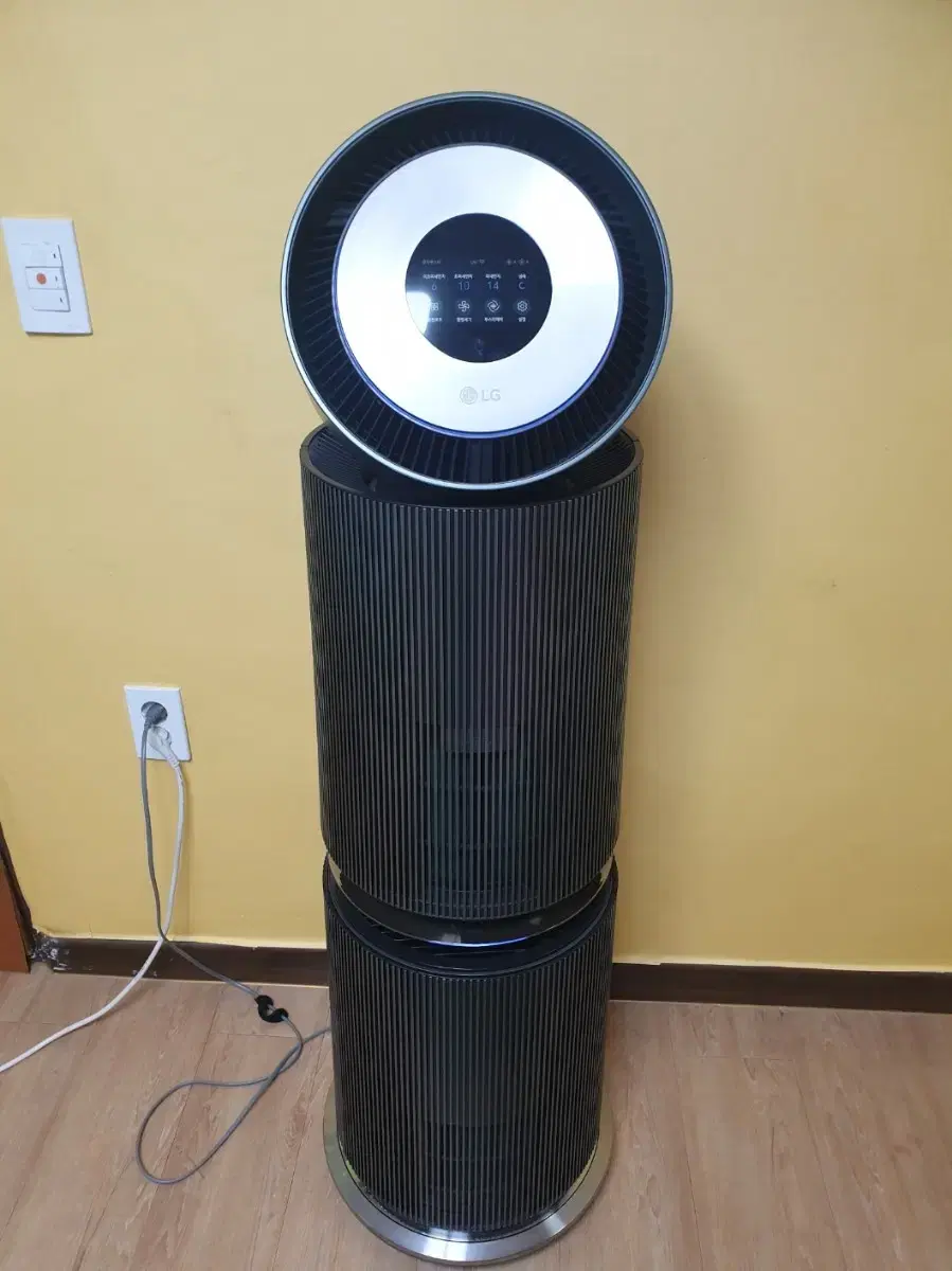 lg 오브제 알파 up가전uv 공기청정기 2단23년식 무료배송