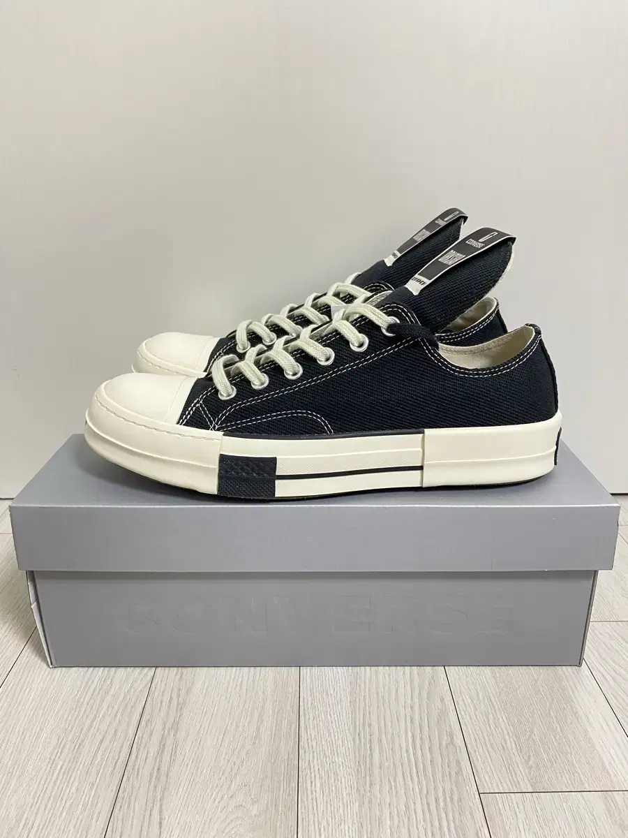 다크쉐도우 다크스타 X 컨버스 척 70 로우 블랙
