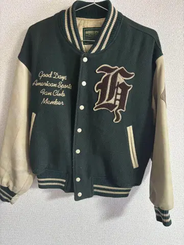 90년대 하버드대학교 가죽 바시티 자켓