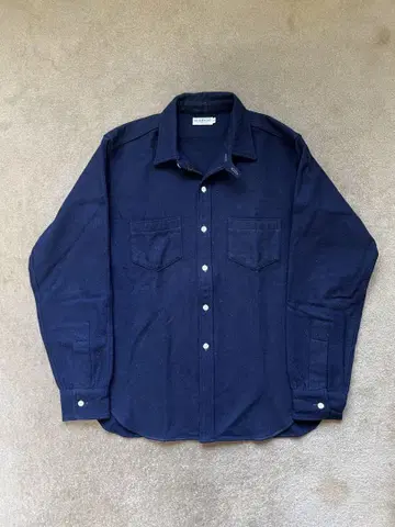 HELLER'S CAFE 웨어하우스 울 셔츠 일본제 38