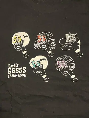 KANA-BOON 라이브 티셔츠