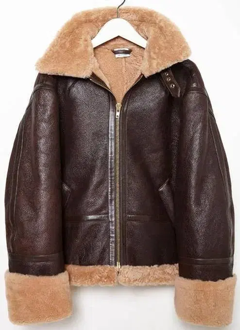 Vetements Brown Shearling Jacket xs size