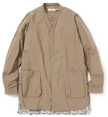 페인팅 풀오버 롱 셔츠 타입라이터