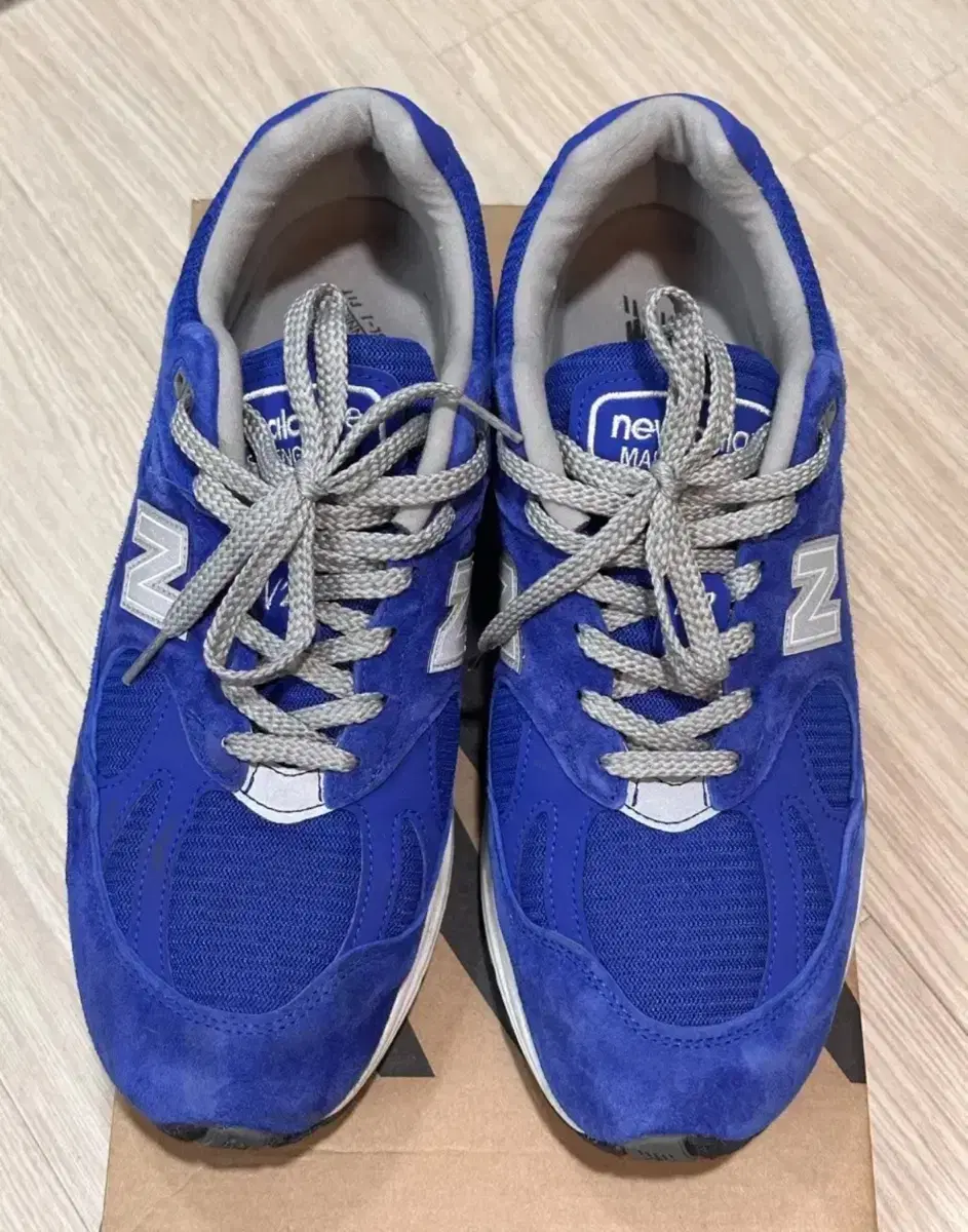 뉴발란스 991v2 메이드 인 UK 다즐링 블루 280