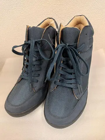 무인양품 인힐 스니커즈 네이비 M 23.5~24cm