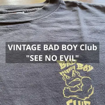 VINTAGE BAD BOY Club "SEE NO EVIL"