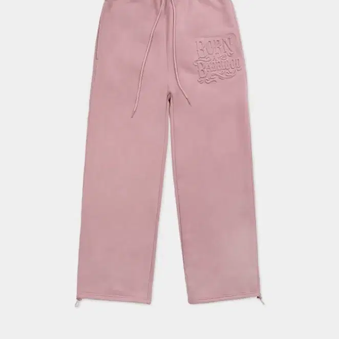 Bad Blood Embroidered Logo Jogger Trousers (brushed) Pink M
